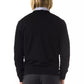 Black Merino Wool Men Sweater