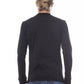 Black Cotton Men's Sweater