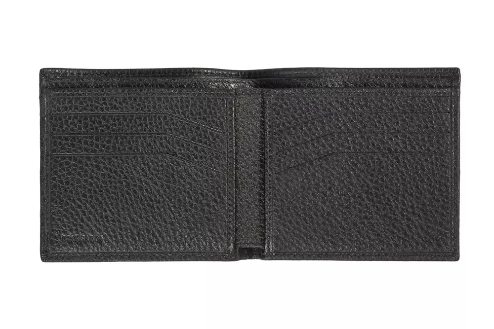 Black Leather Men's Wallet