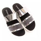 Silver Polyethylene Women Sandal