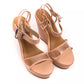 Beige Polyethylene Women Sandal