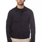 Black Cotton Men Bomber Jacket