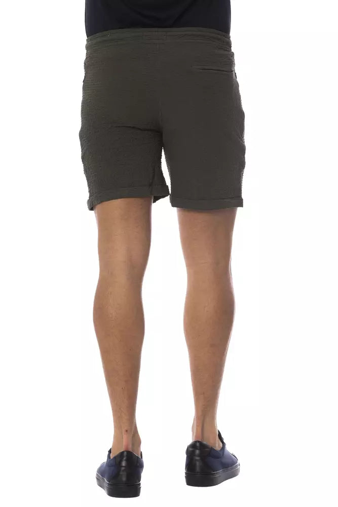 Freizeitshorts aus Army-Baumwolle für Herren
