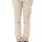 Beige Cotton Men Chino Pant