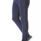 Blue Viscose Men Pant