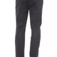 Black Cotton Men Pant