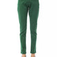 Green Cotton Women Pants