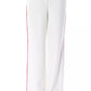 White Polyester Women's Pant