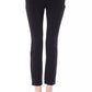 Black Polyester Women Pants