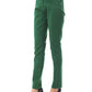 Green Cotton Women Pants