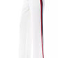 White Polyester Women's Pant