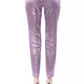 Purple Cotton Women Pants