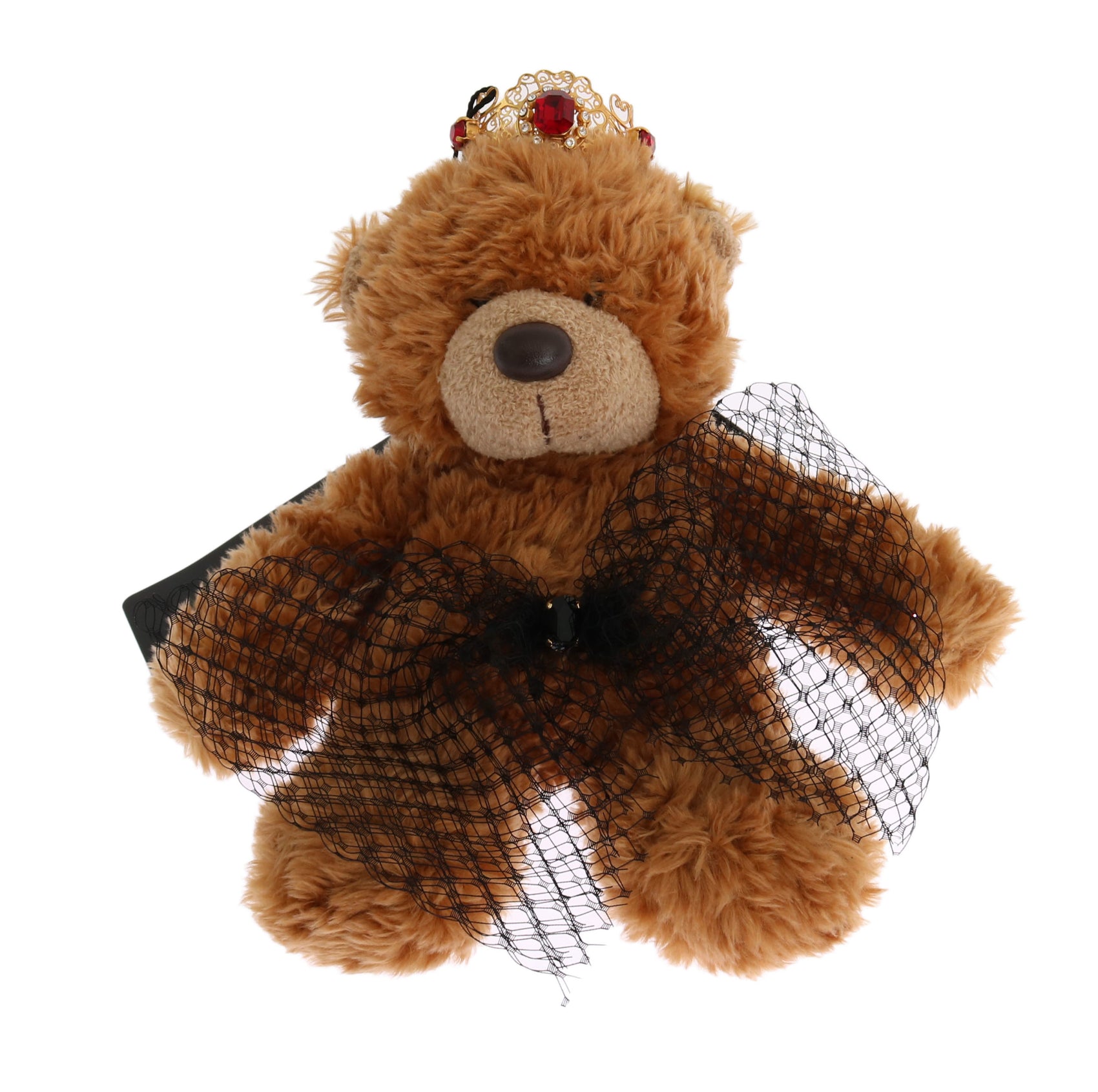 Teddybär-Haarband mit Kristallkrone