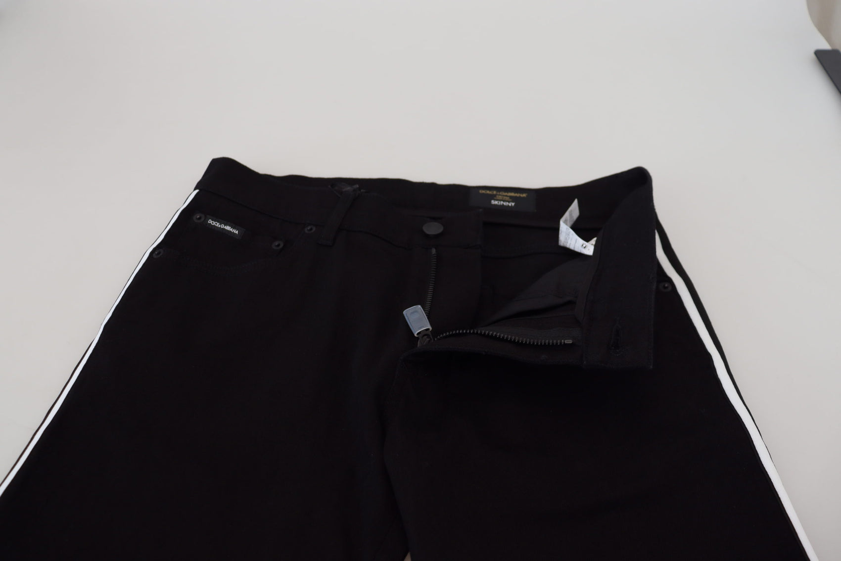 Elegante schwarze Slim Fit Jeans
