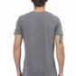 Graues Herren-T-Shirt aus Baumwolle