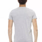 Graues Herren-T-Shirt aus Baumwolle