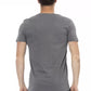 Graues Herren-T-Shirt aus Baumwolle