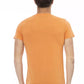 Oranges Herren-T-Shirt aus Baumwolle