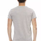 Graues Herren-T-Shirt aus Baumwolle