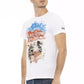 Weißes Herren-T-Shirt aus Baumwolle
