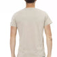 Beiges Herren-T-Shirt aus Baumwolle