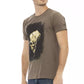 Braunes Herren-T-Shirt aus Baumwolle