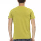 Grünes Herren-T-Shirt aus Baumwolle