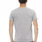 Graues Herren-T-Shirt aus Baumwolle
