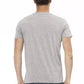 Trussardi Action Gray Cotton Men T-Shirt