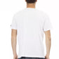 T-shirt da uomo in cotone bianco