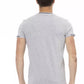 Graues Herren-T-Shirt aus Baumwolle