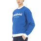 Blauer Herrenpullover aus Baumwolle