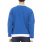 Blauer Herrenpullover aus Baumwolle