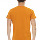 Oranges Herren-T-Shirt aus Baumwolle