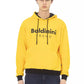 Gelber Baumwollpullover für Herren