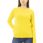 Maglione da donna in lana gialla