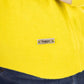 Maglione da donna in lana gialla