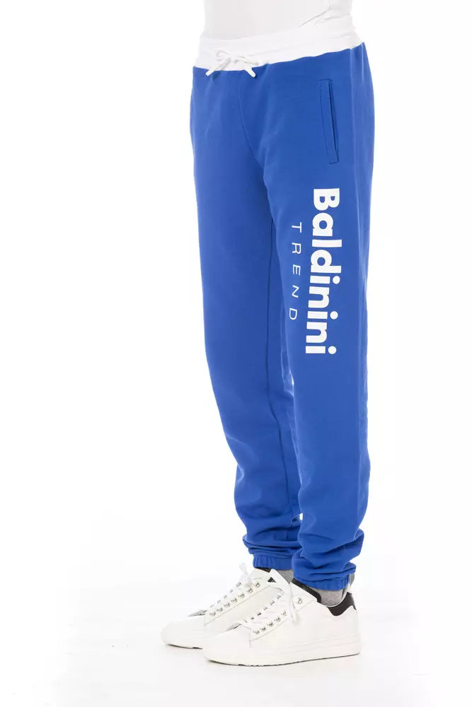 Blaue Herrenhose aus Baumwolle