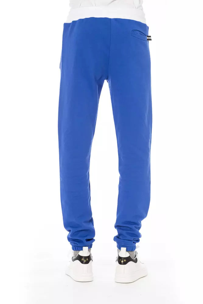 Blaue Herrenhose aus Baumwolle