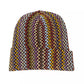 Multicolor Wool Men Hat