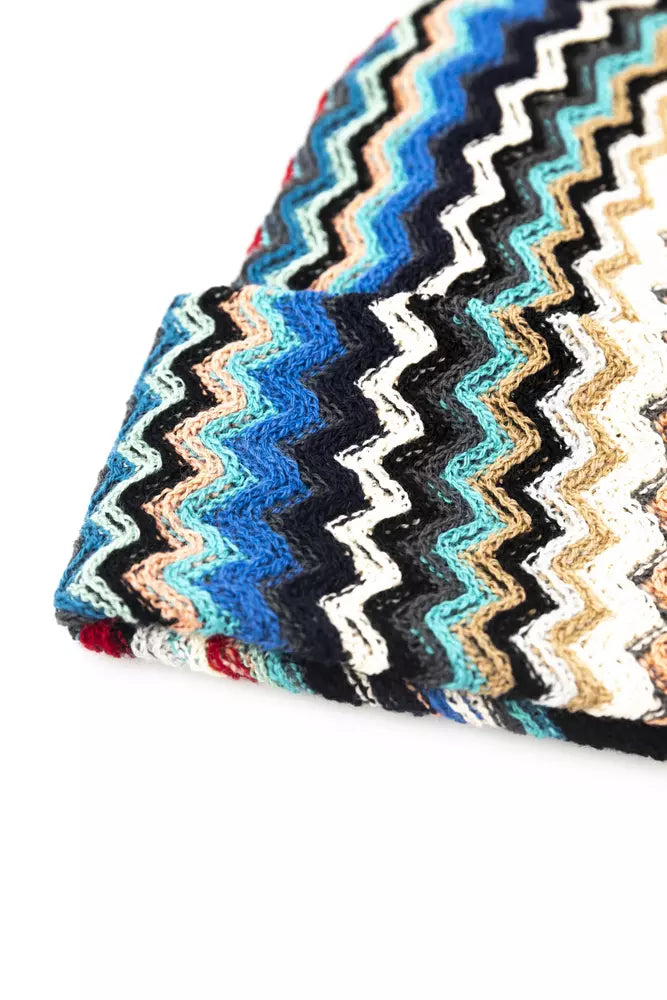 Cappello da uomo in lana multicolore