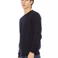 Maglione da uomo in tessuto blu