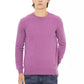 Lila Wollpullover für Herren