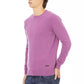 Lila Wollpullover für Herren