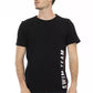 Black Cotton Men T-Shirt