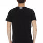 T-shirt da uomo in cotone nero