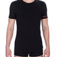 T-shirt da uomo in cotone nero