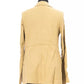 Beige Cotton Women Blazer