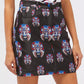 Black Polyester Women Skirt