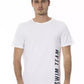 White Cotton Men T-Shirt